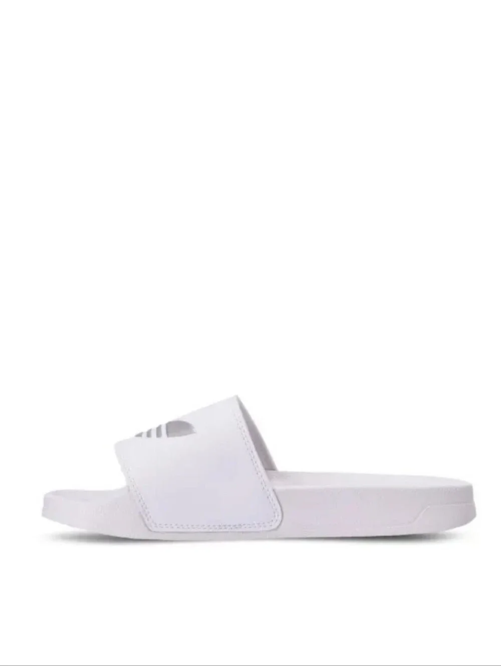 adidas Adilette Lite Trefoil Slides - White